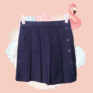 Vintage Pleated Skort